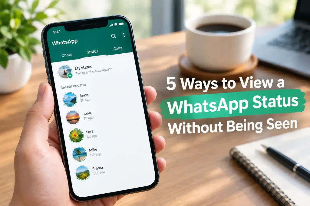 5 Ways to View a WhatsApp Status Without Being Seen