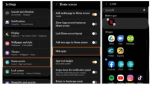hide apps on Android